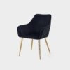 Angela Luxury Modern Restaurant Dining Chair Nordic Upholstered Fabric Velvet - Image 6
