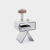 Solaround Acrylic Nightstand Side Table Modern Design Clear Home Decor Display - Image 3