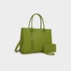 Missnine Laptop Tote Bag Canvas Laptop Bag 15.6 inch Work Shoulder Bags Casual Briefcase Handbag - Image 3